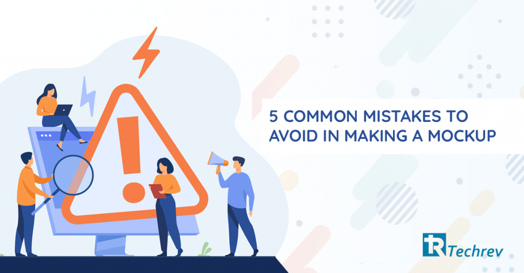 5 common mistakes while making mockups