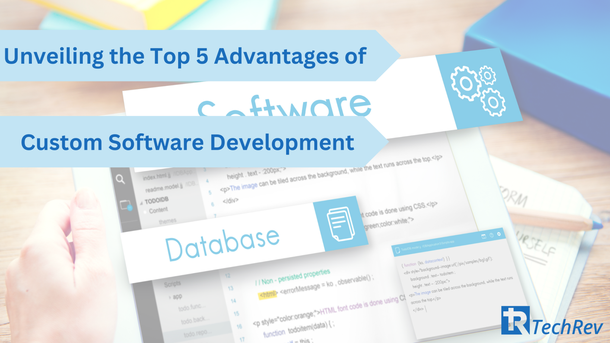 Unveiling the Top 5 Advantages of Custom Software Development - TechRev ...