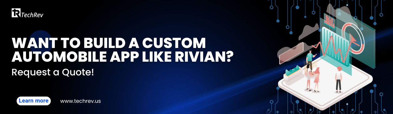 Automobile app development like Rivian